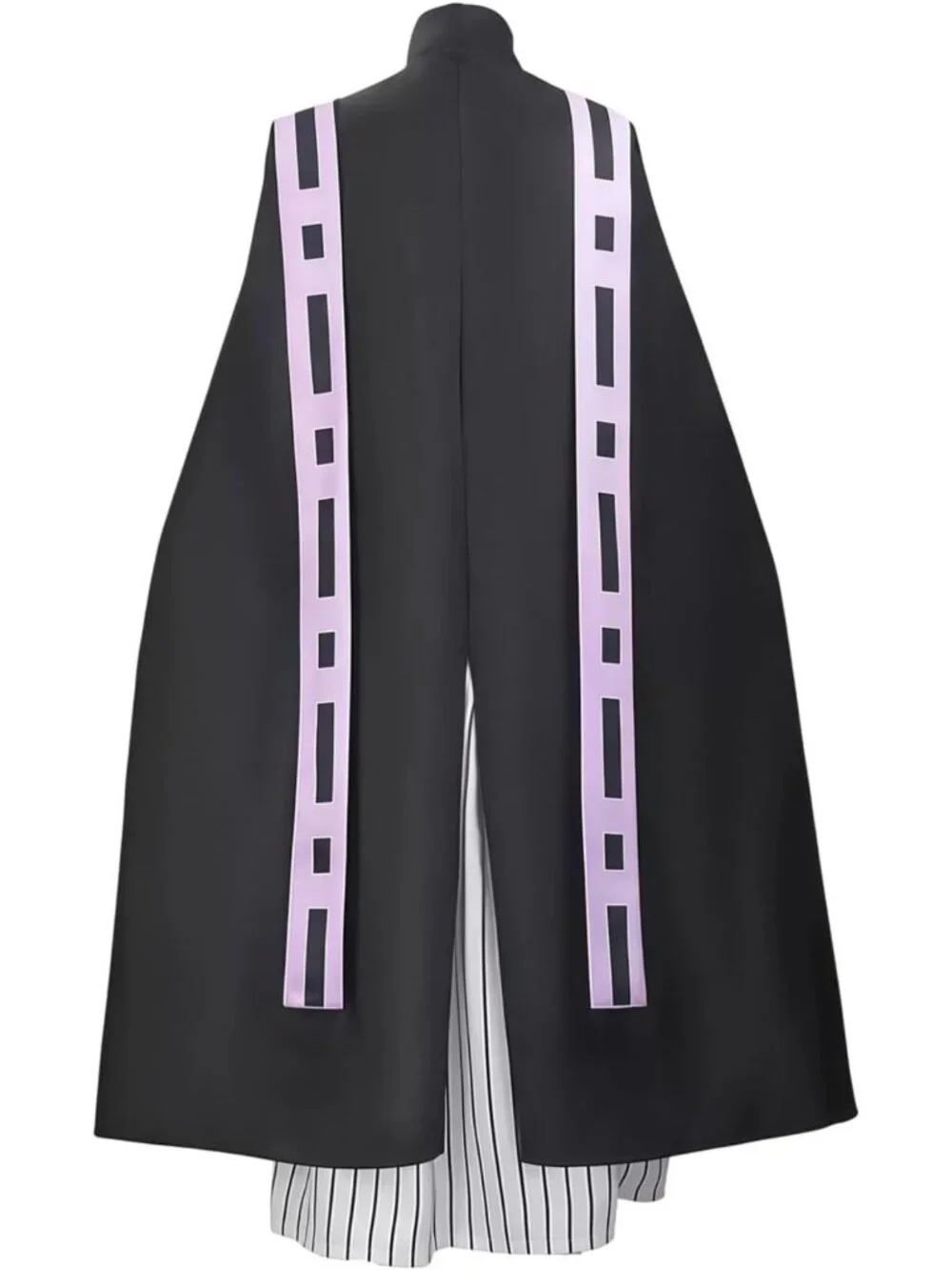 Adult Black Cape & Red Top Pants Set - Halloween Costume, Stage Performance